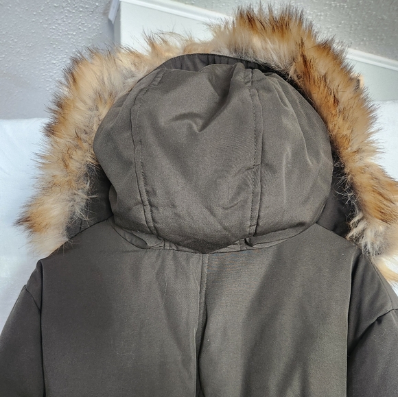 Sam Edelman Down Faux Fur Trim Short Parka - Picture 4 of 7